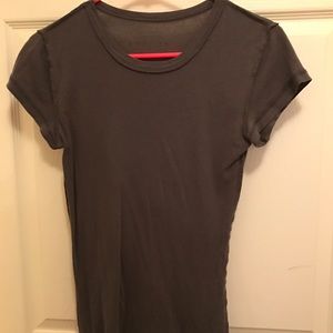 Gray short sleeve t shirt